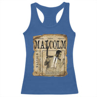 Malcolm X Historical Newspaper Racerback Tank Top Stumbling Is Not Falling Black History TS12