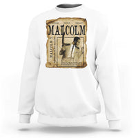 Malcolm X Historical Newspaper Sweatshirt Stumbling Is Not Falling Black History TS12