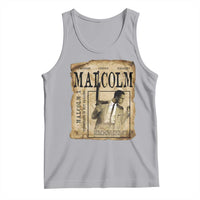 Malcolm X Historical Newspaper Tank Top Stumbling Is Not Falling Black History TS12