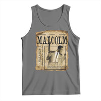 Malcolm X Historical Newspaper Tank Top Stumbling Is Not Falling Black History TS12