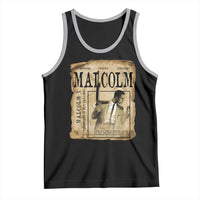 Malcolm X Historical Newspaper Tank Top Stumbling Is Not Falling Black History TS12