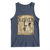 Malcolm X Historical Newspaper Tank Top Stumbling Is Not Falling Black History TS12