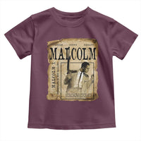 Malcolm X Historical Newspaper Toddler T Shirt Stumbling Is Not Falling Black History TS12