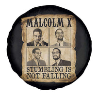 Malcolm X Spare Tire Cover Stumbling Is Not Falling Historical Poster TS12