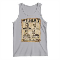 Malcolm X Tank Top Stumbling Is Not Falling Historical Poster TS12