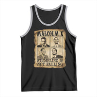 Malcolm X Tank Top Stumbling Is Not Falling Historical Poster TS12