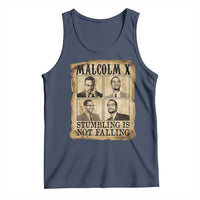Malcolm X Tank Top Stumbling Is Not Falling Historical Poster TS12