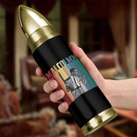 Malcolm X Bullet Tumbler Retro Portrait Black Empowerment Heritage Gift - Wonder Print Shop