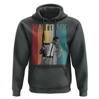 Malcolm X Hoodie Retro Portrait Black Empowerment Heritage Gift - Wonder Print Shop
