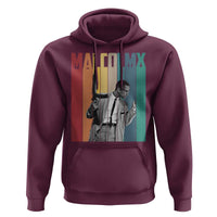 Malcolm X Hoodie Retro Portrait Black Empowerment Heritage Gift - Wonder Print Shop