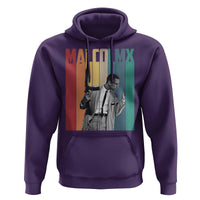 Malcolm X Hoodie Retro Portrait Black Empowerment Heritage Gift - Wonder Print Shop