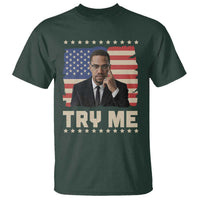 Malcolm X Try Me T Shirt African American Pride Gift - Wonder Print Shop