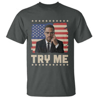 Malcolm X Try Me T Shirt African American Pride Gift - Wonder Print Shop