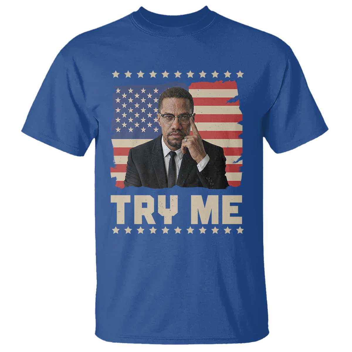 Malcolm X Try Me T Shirt African American Pride Gift - Wonder Print Shop