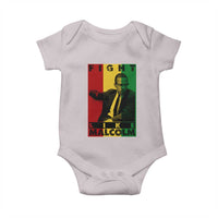 Fight Like Malcolm X Baby Onesie African American Pride Gift - Wonder Print Shop
