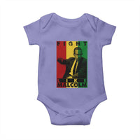 Fight Like Malcolm X Baby Onesie African American Pride Gift - Wonder Print Shop
