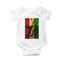 Fight Like Malcolm X Baby Onesie African American Pride Gift - Wonder Print Shop