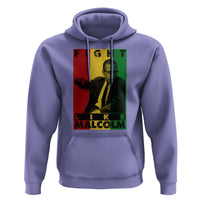 Fight Like Malcolm X Hoodie African American Pride Gift - Wonder Print Shop