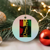 Fight Like Malcolm X Ceramic Ornament African American Pride Gift - Wonder Print Shop