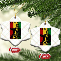 Fight Like Malcolm X Ceramic Ornament African American Pride Gift - Wonder Print Shop