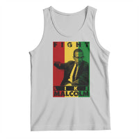 Fight Like Malcolm X Tank Top African American Pride Gift - Wonder Print Shop
