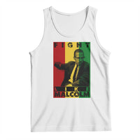 Fight Like Malcolm X Tank Top African American Pride Gift - Wonder Print Shop