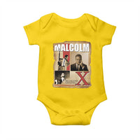 Malcolm X Quote Baby Onesie Nobody Can Give You Freedom Take It - Wonder Print Shop