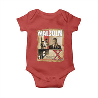 Malcolm X Quote Baby Onesie Nobody Can Give You Freedom Take It - Wonder Print Shop