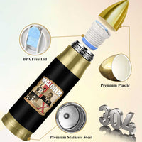 Malcolm X Quote Bullet Tumbler Nobody Can Give You Freedom Take It - Wonder Print Shop
