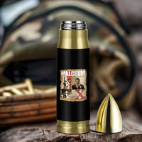 Malcolm X Quote Bullet Tumbler Nobody Can Give You Freedom Take It - Wonder Print Shop