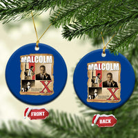 Malcolm X Quote Ceramic Ornament Nobody Can Give You Freedom Take It - Wonder Print Shop