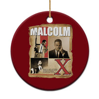Malcolm X Quote Ceramic Ornament Nobody Can Give You Freedom Take It - Wonder Print Shop