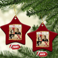 Malcolm X Quote Ceramic Ornament Nobody Can Give You Freedom Take It - Wonder Print Shop