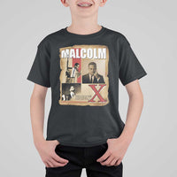 Malcolm X Quote T Shirt For Kid Nobody Can Give You Freedom Take It - Wonder Print Shop