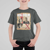 Malcolm X Quote T Shirt For Kid Nobody Can Give You Freedom Take It - Wonder Print Shop
