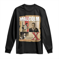 Malcolm X Quote Long Sleeve Shirt Nobody Can Give You Freedom Take It - Wonder Print Shop