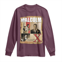 Malcolm X Quote Long Sleeve Shirt Nobody Can Give You Freedom Take It - Wonder Print Shop