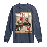 Malcolm X Quote Long Sleeve Shirt Nobody Can Give You Freedom Take It - Wonder Print Shop