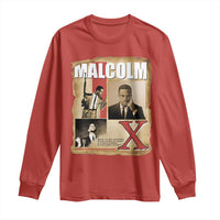 Malcolm X Quote Long Sleeve Shirt Nobody Can Give You Freedom Take It - Wonder Print Shop