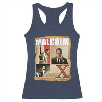 Malcolm X Quote Racerback Tank Top Nobody Can Give You Freedom Take It - Wonder Print Shop