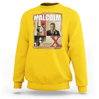 Malcolm X Quote Sweatshirt Nobody Can Give You Freedom Take It - Wonder Print Shop