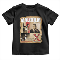 Malcolm X Quote Toddler T Shirt Nobody Can Give You Freedom Take It - Wonder Print Shop