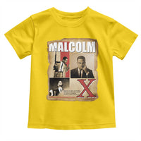 Malcolm X Quote Toddler T Shirt Nobody Can Give You Freedom Take It - Wonder Print Shop