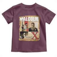 Malcolm X Quote Toddler T Shirt Nobody Can Give You Freedom Take It - Wonder Print Shop