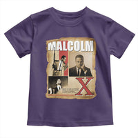 Malcolm X Quote Toddler T Shirt Nobody Can Give You Freedom Take It - Wonder Print Shop