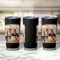 Malcolm X Quote Tumbler Cup Nobody Can Give You Freedom Take It - Wonder Print Shop