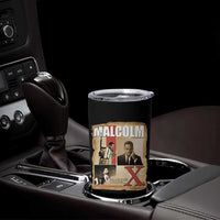 Malcolm X Quote Tumbler Cup Nobody Can Give You Freedom Take It - Wonder Print Shop