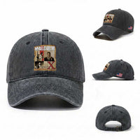 Malcolm X Quote Washed Cotton Baseball Cap Nobody Can Give You Freedom Take It