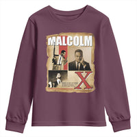 Malcolm X Quote Youth Sweatshirt Nobody Can Give You Freedom Take It - Wonder Print Shop