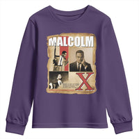 Malcolm X Quote Youth Sweatshirt Nobody Can Give You Freedom Take It - Wonder Print Shop